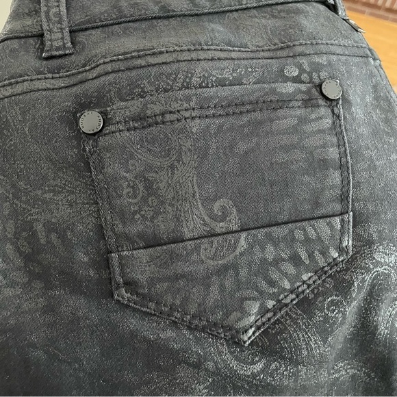 Rudsak black paisley print jeans size 29 - Picture 7 of 15
